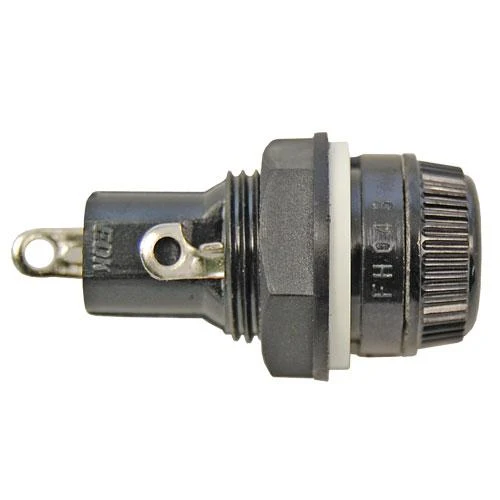 Panel Mount GLASS FUSE Holder Case 10A AC 220V