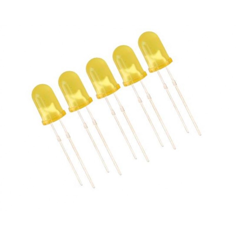 5mm Blue Yellow - Pack of 5