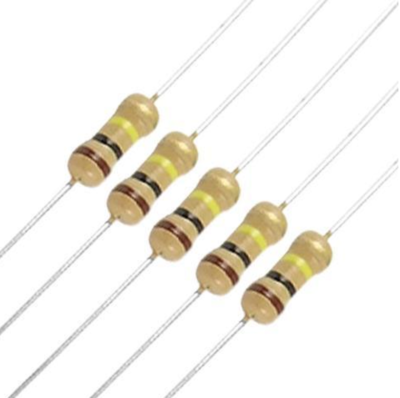 100k Ohm 1/4W Carbon Film Resistor - Pack of 10
